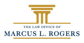 A logo for the law office of Marcus L. Rogers.