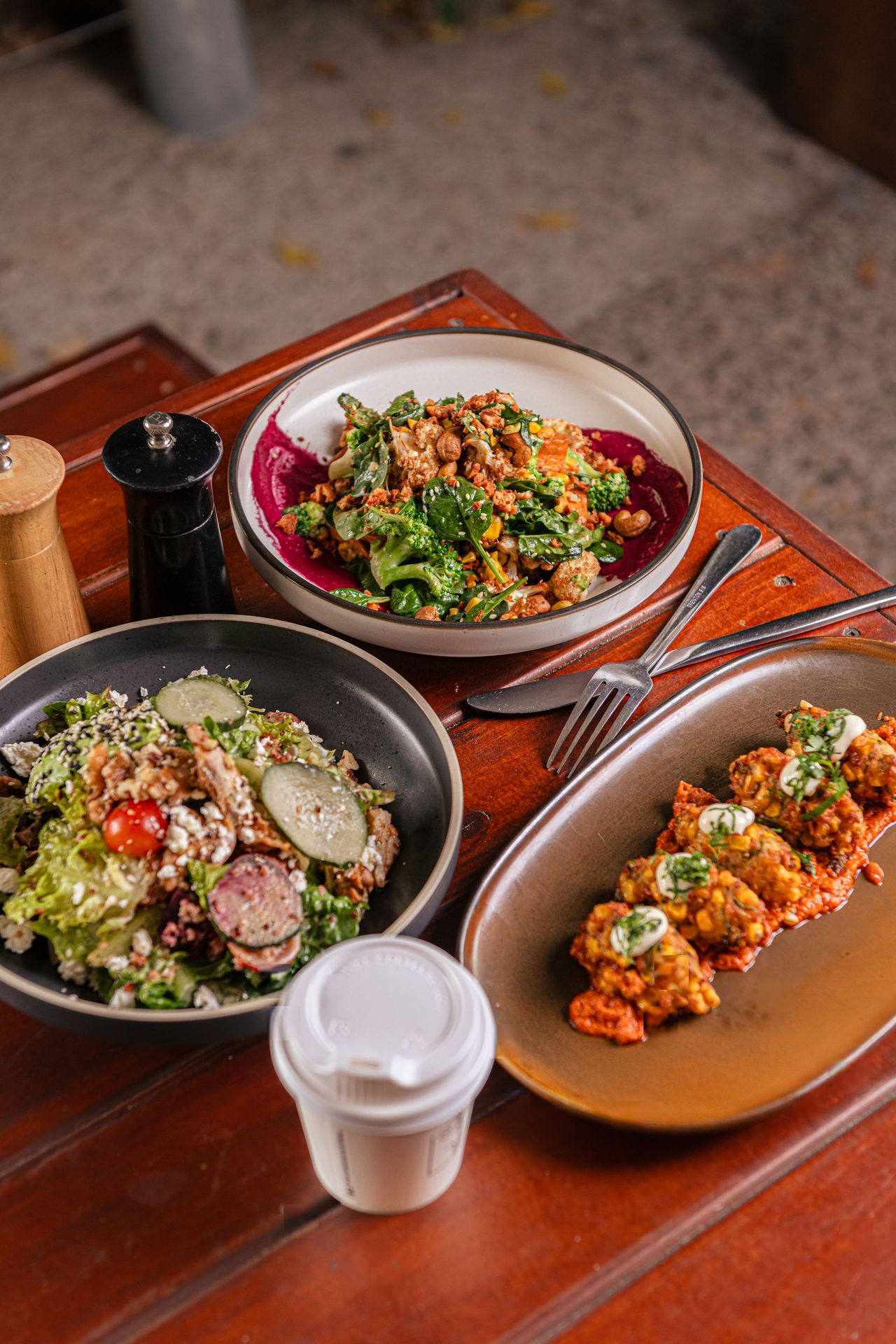 Salads and share plates