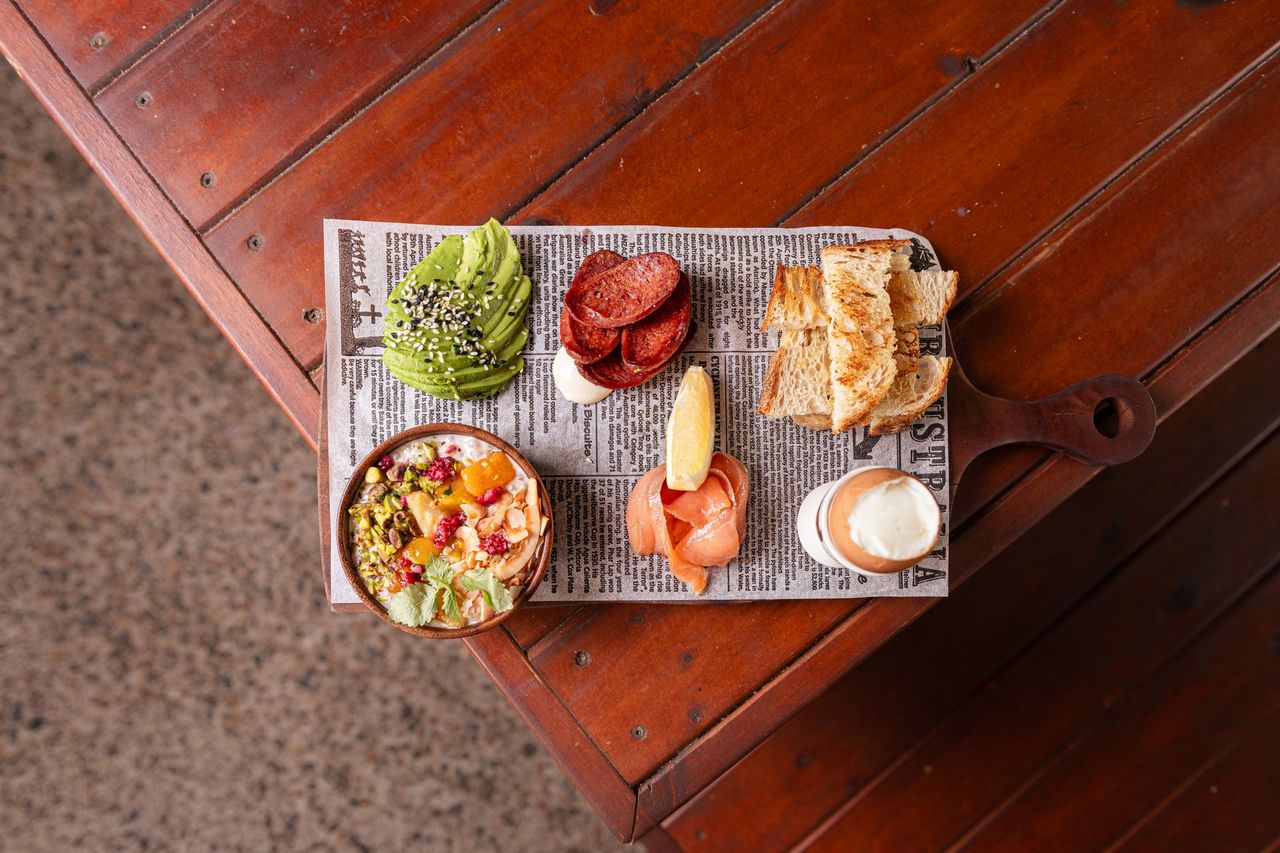 Breakfast board