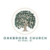 A logo for oakbrook church in de pere wi