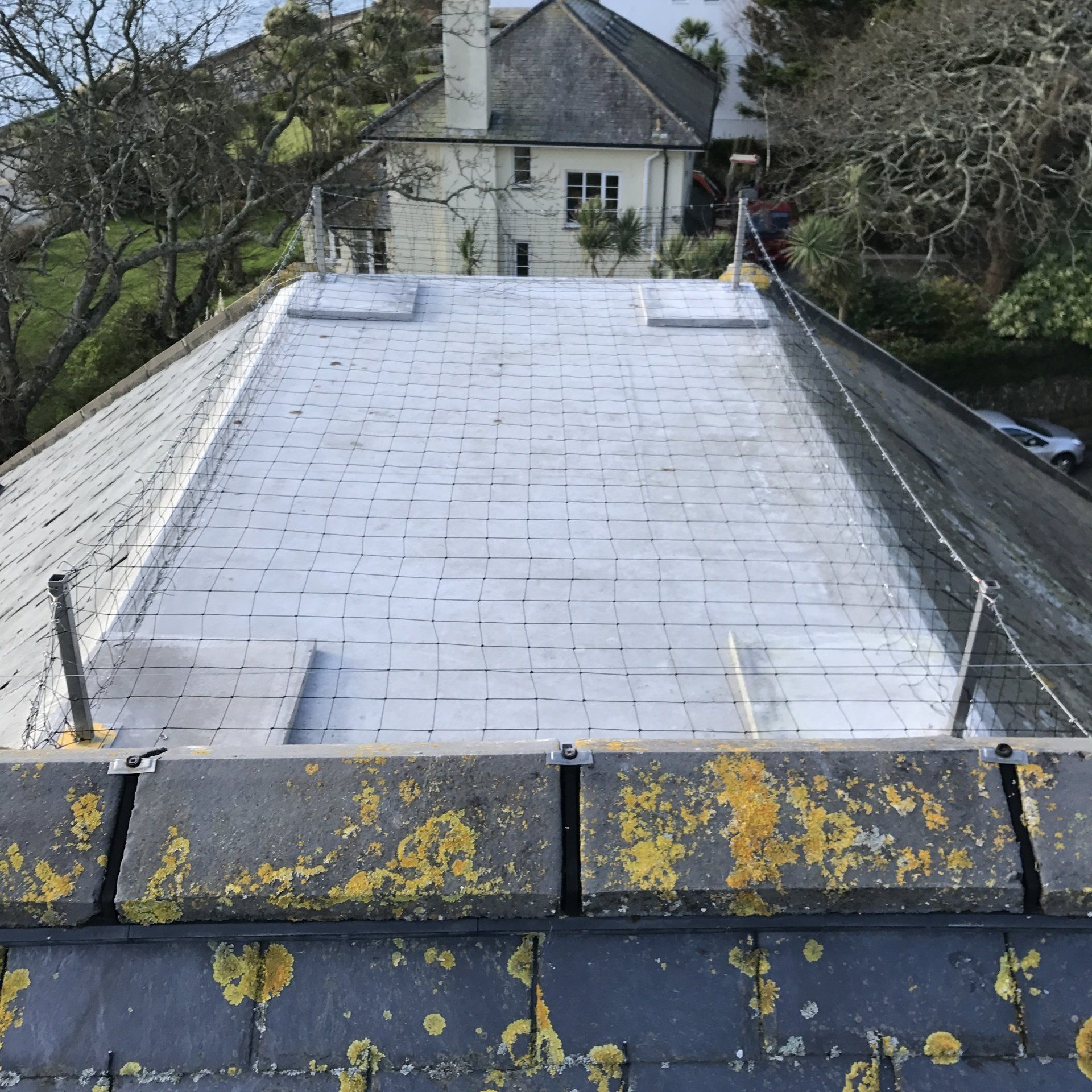 Flat Roof Netting