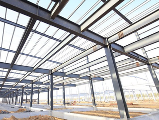 Steel frames done by a general building contractor