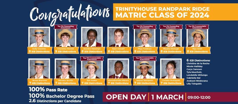 Congratulations to the graduates of the matric class of 2021