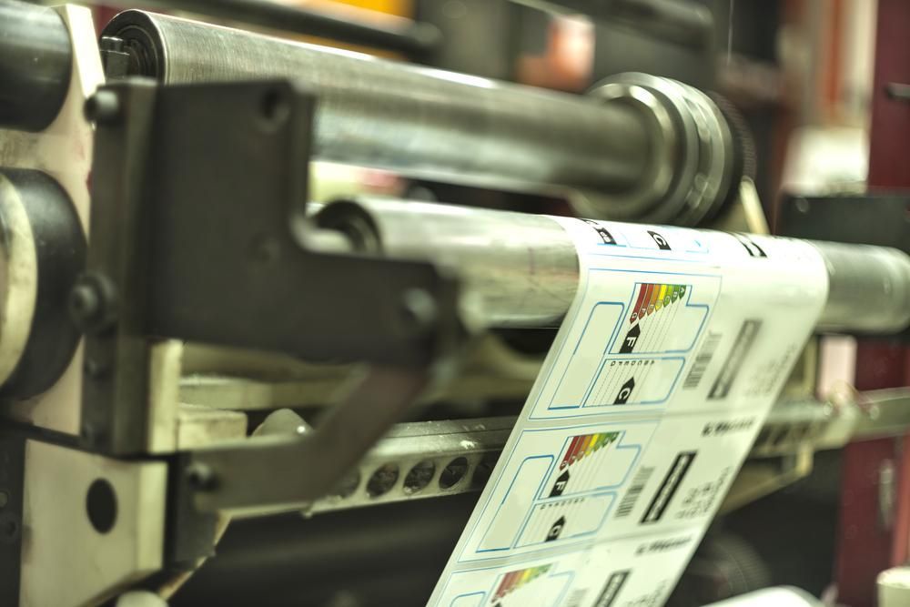 Machine is Printing Labels on a Roll in a Factory — Copy That @ Profsec in Ballina, NSW