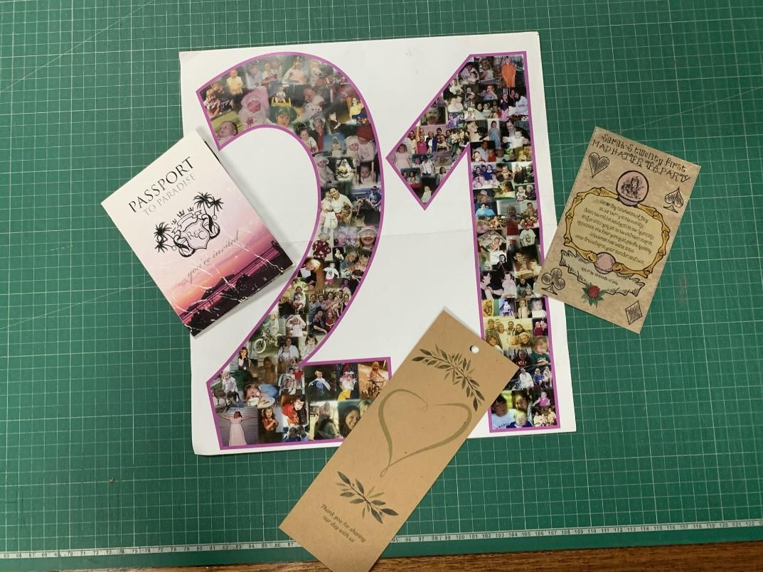 Collage of Photos in the Shape of the Number 21 — Copy That @ Profsec in Ballina, NSW