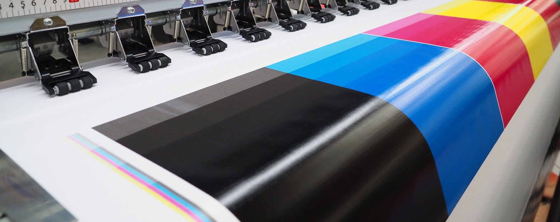 Large Sheet of Paper is Being Printed on a Large Printer — Copy That @ Profsec in Ballina, NSW