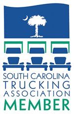 The logo for the south carolina trucking association member.