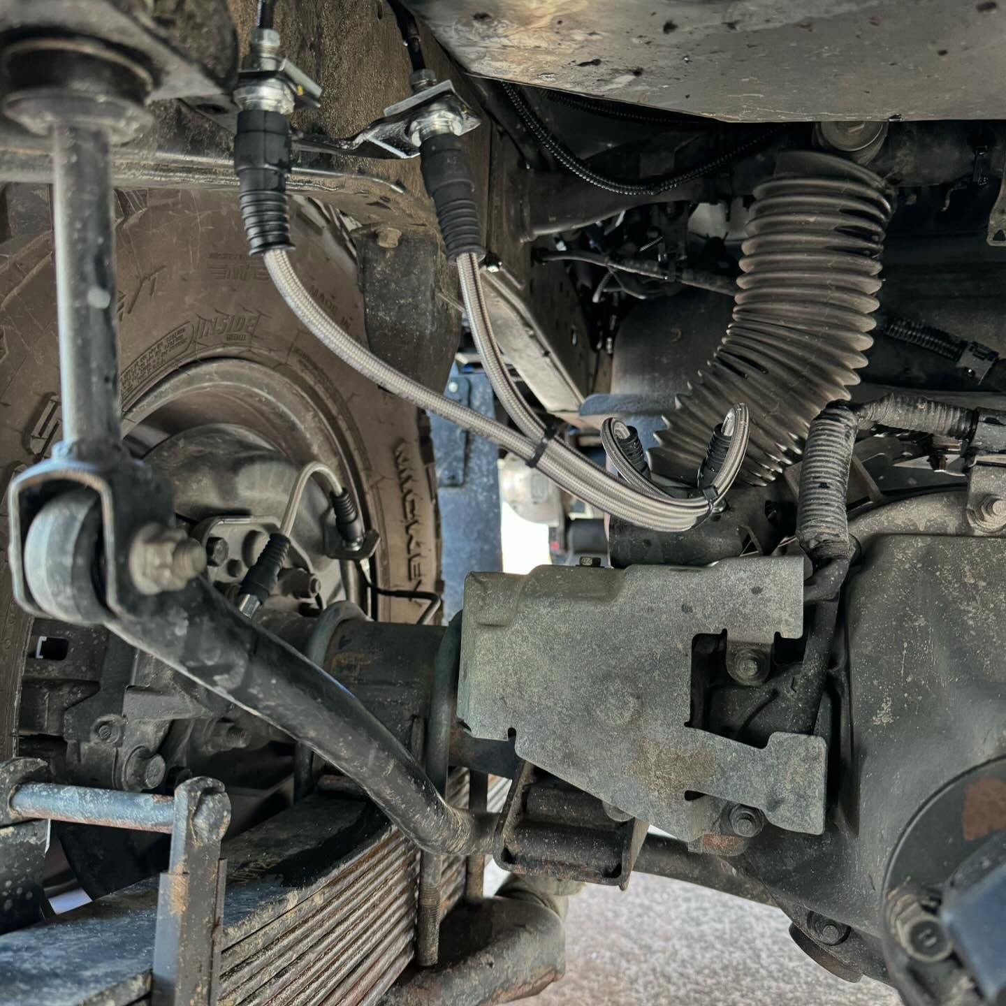 Undercarriage of a Vehicle Showing Suspension Components — Atlas 4X4 Touring & Mechanical in Tweed Heads, NSW