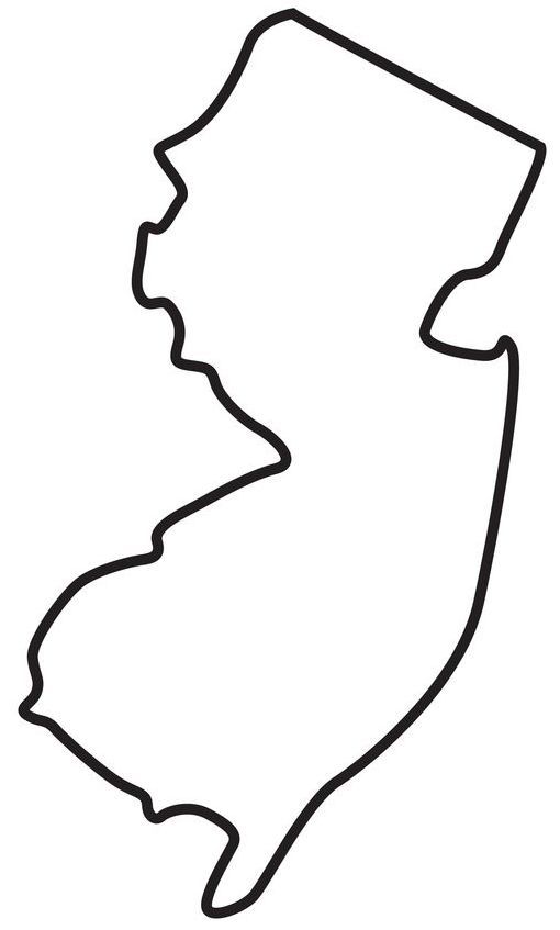 Map of New Jersey