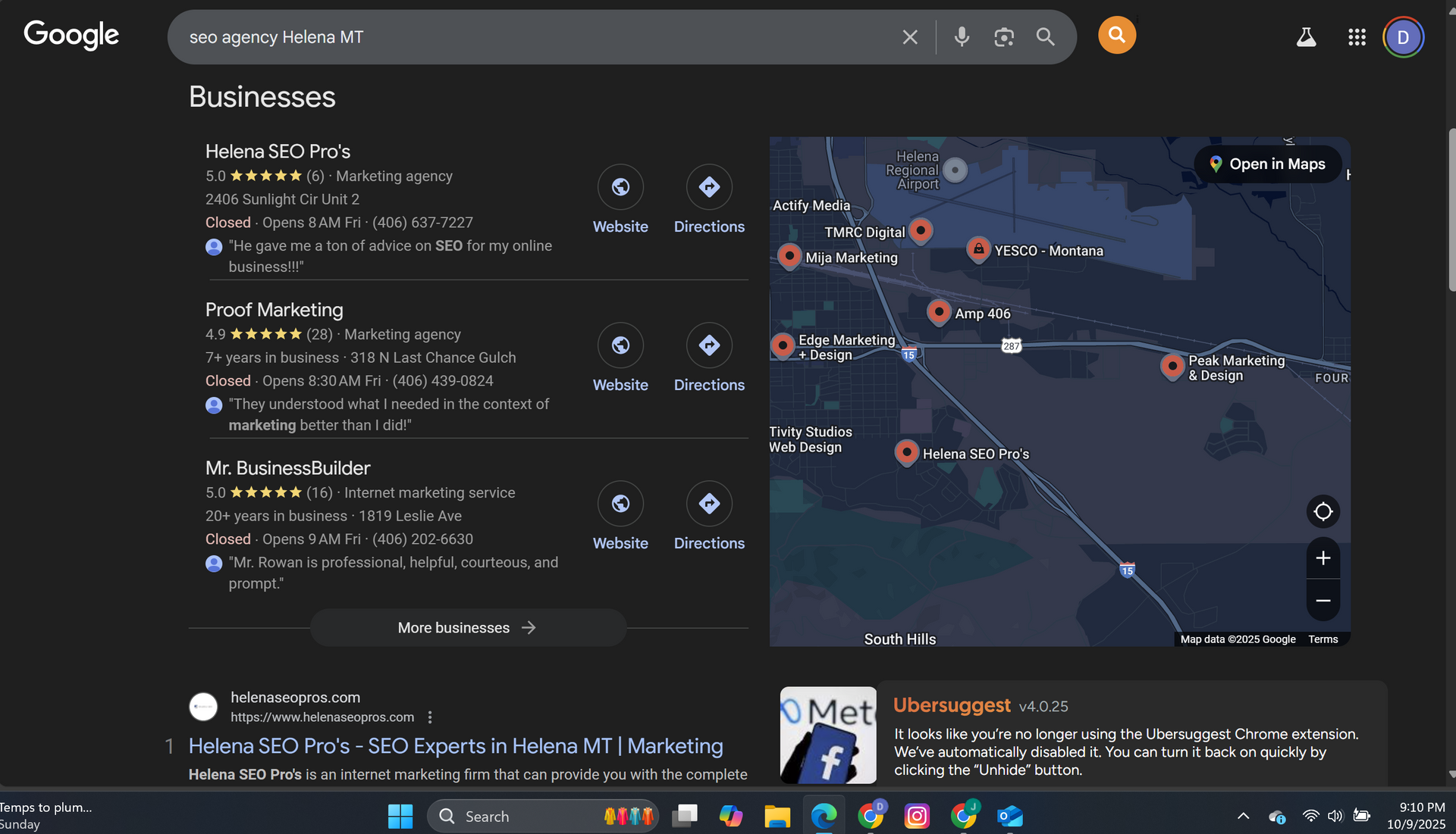 SEO services for small businesses across Montana