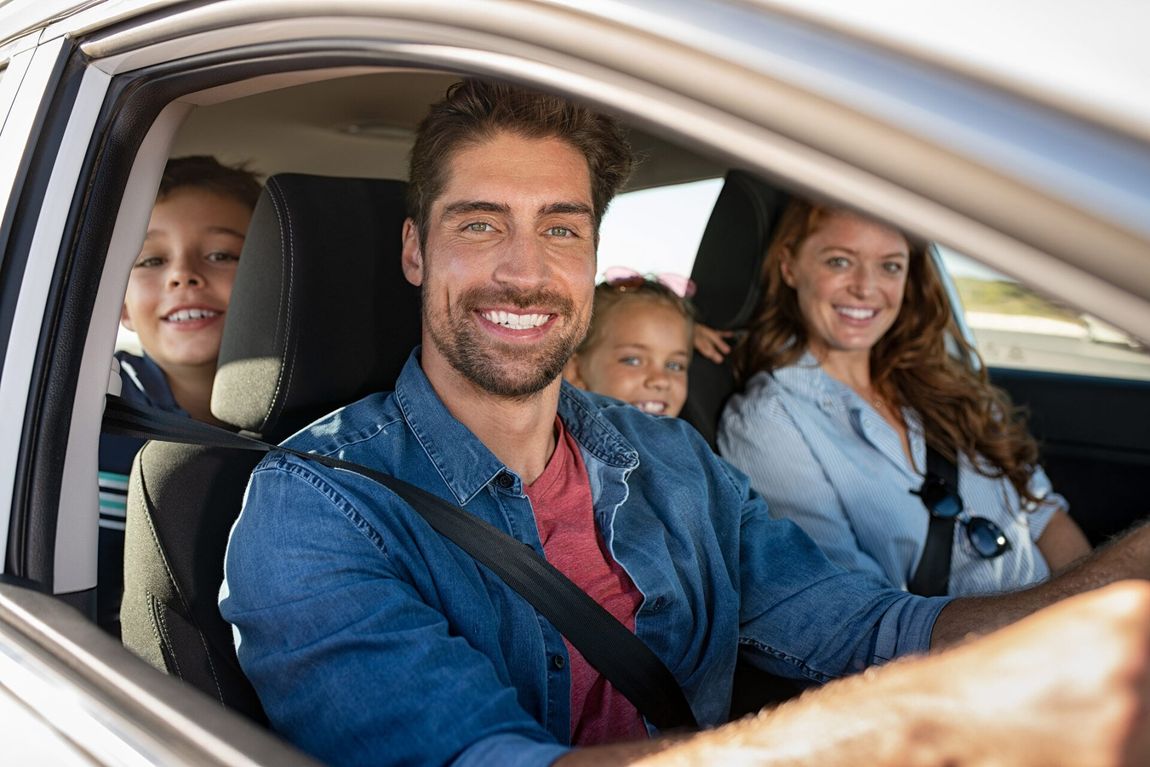 Happy Family in Auto — Corpus Christi, TX — Randy Russell Insurance