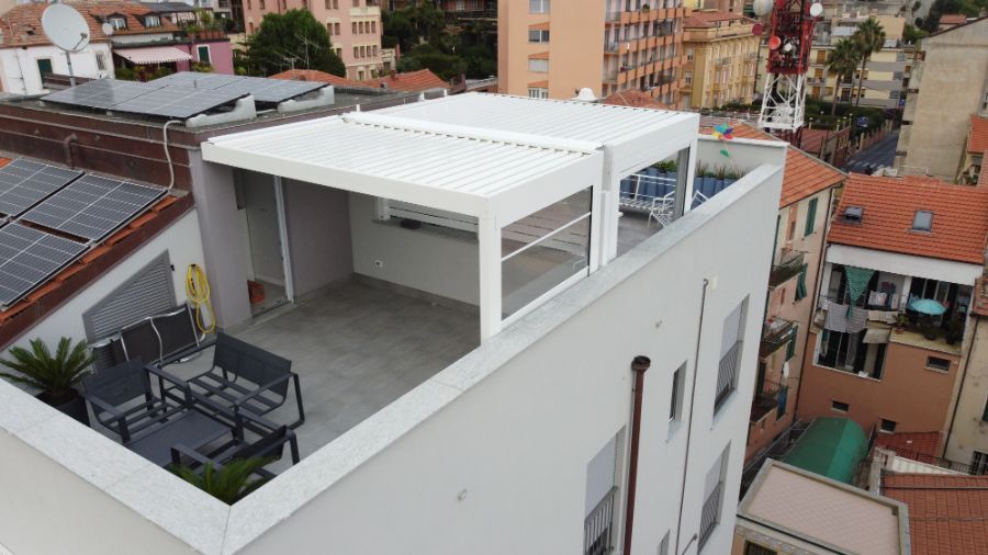 pergolati per balconi personalizzati