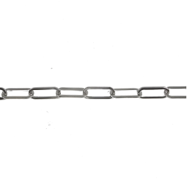 CATENA FORZATINA INOX LUCIDATO