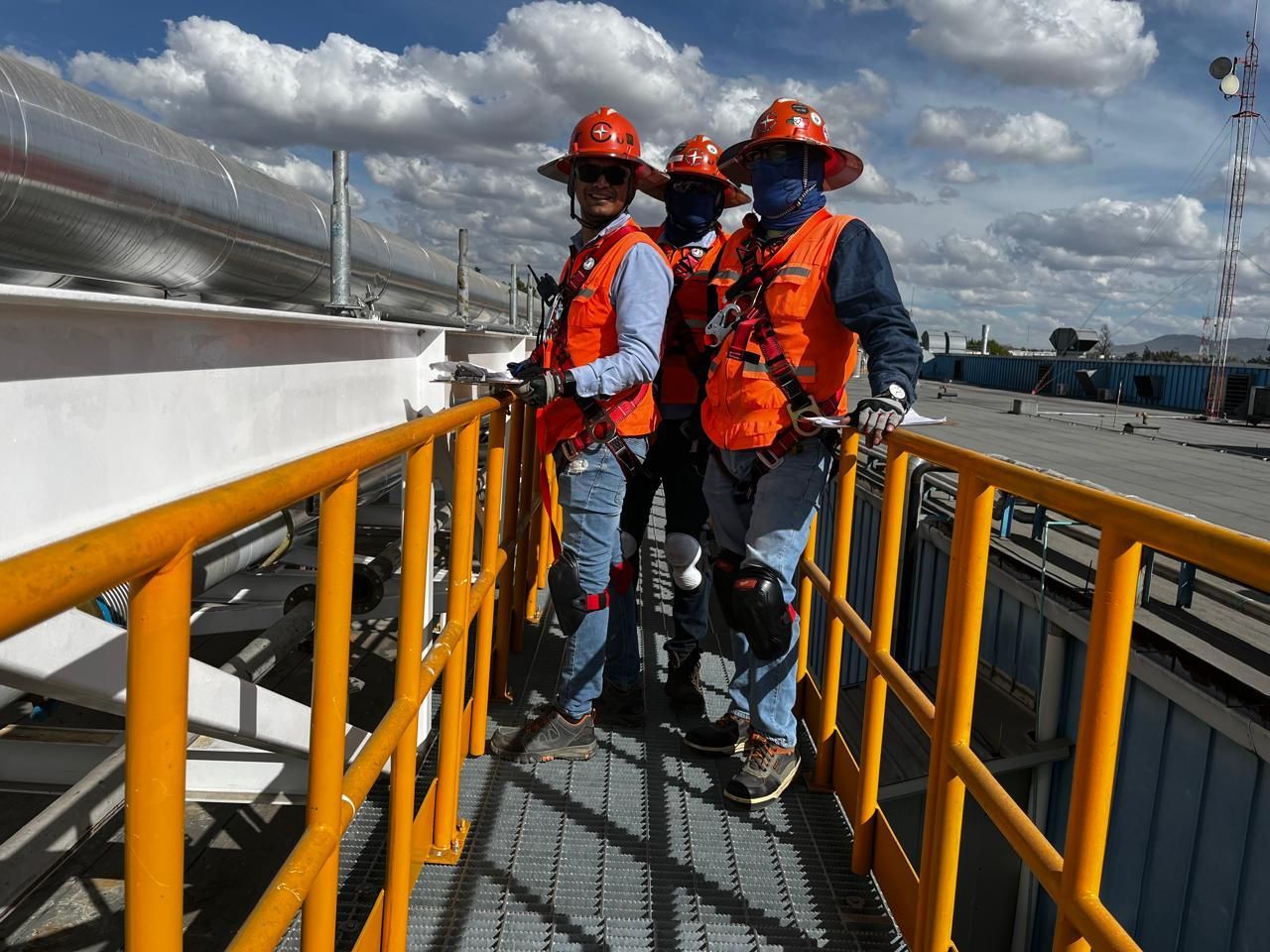 Inspección de plantas industriales