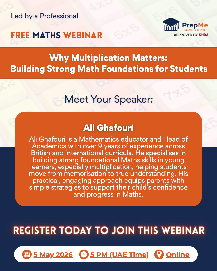 Maths Webinar at PrepMe