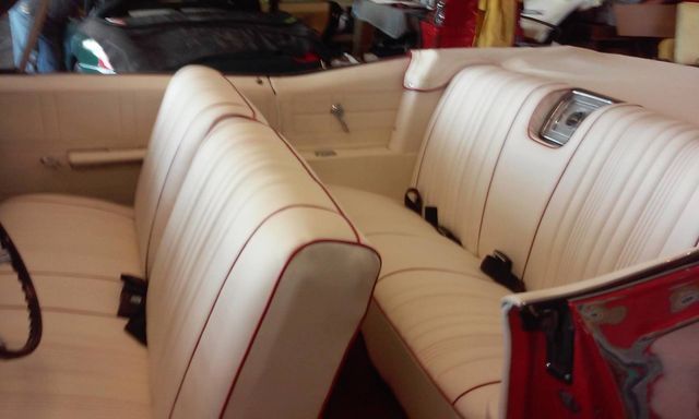 White Leather Classic Car Seats - Denver, CO - Auto Trim Specialists