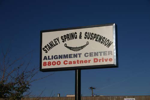 Auto Shop Board — El Paso, TX — Stanley Spring & Suspension Alignment Center