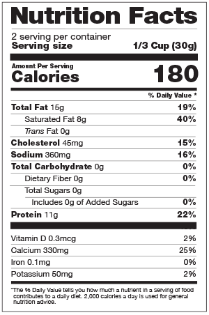 Probiotic Cheese Snack - Spicy Dill Ranch