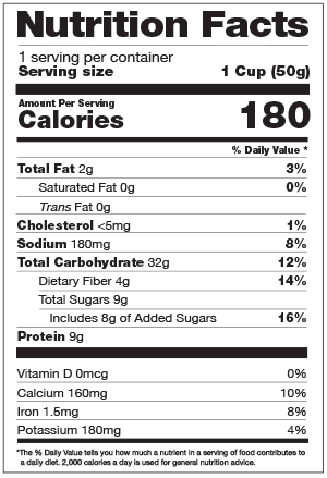 Probiotic Oatmeal - Maple Brown Sugar