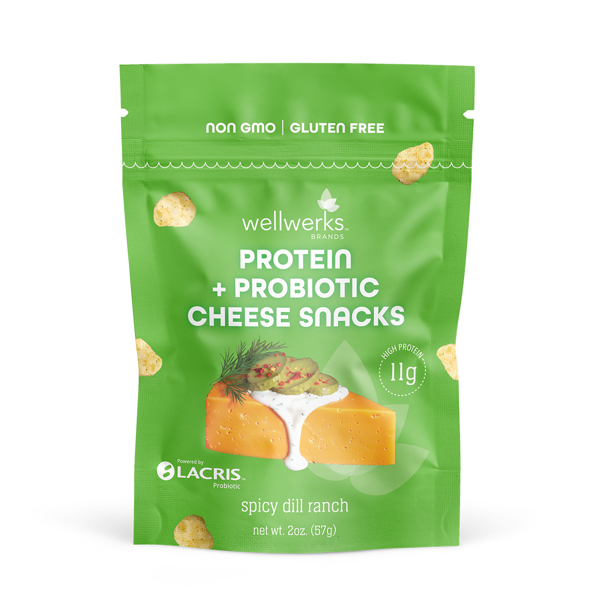 Probiotic Cheese Snack - Spicy Dill Ranch