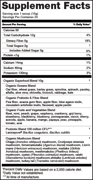 Super Greens Powder - Berry
