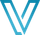 Blue gradient "V" logo.