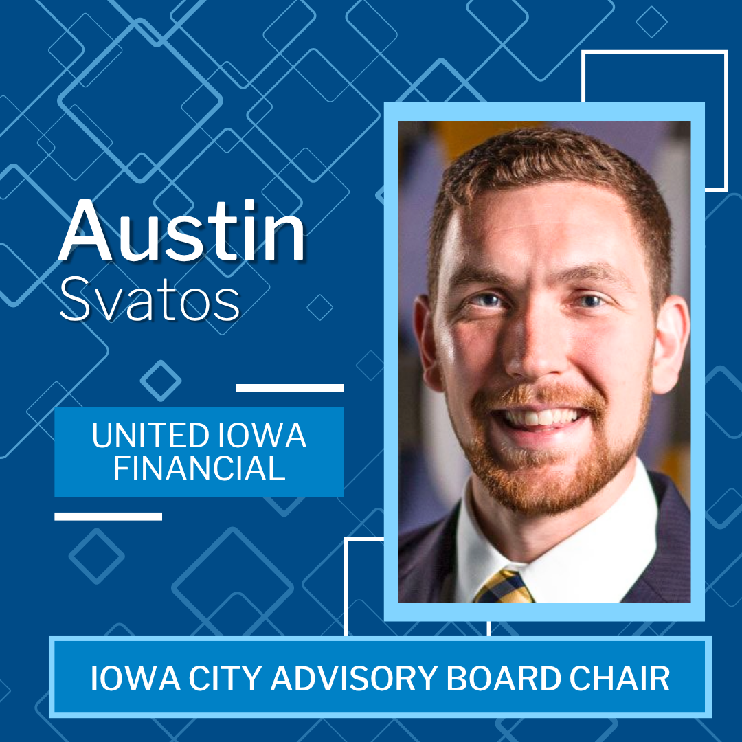 Austin Svatos - Iowa City Advisory Board Chair - BGC of the Corridor