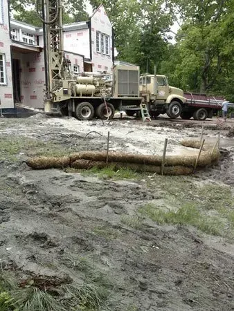 Drilling in residential area — Franklin, TN — Henry Drilling LLC