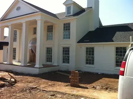 White residential house — Franklin, TN — Henry Drilling LLC