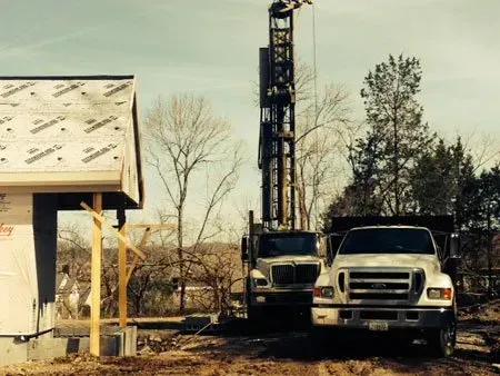 Truck for drilling — Franklin, TN — Henry Drilling LLC