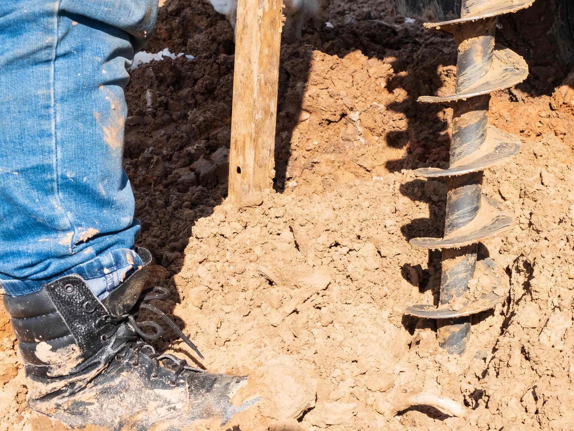 Man drills a geological well — Franklin, TN — Henry Drilling LLC