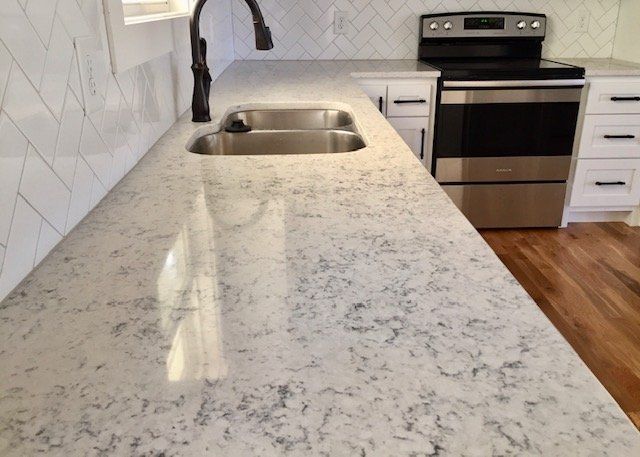 white granite countertops nashville