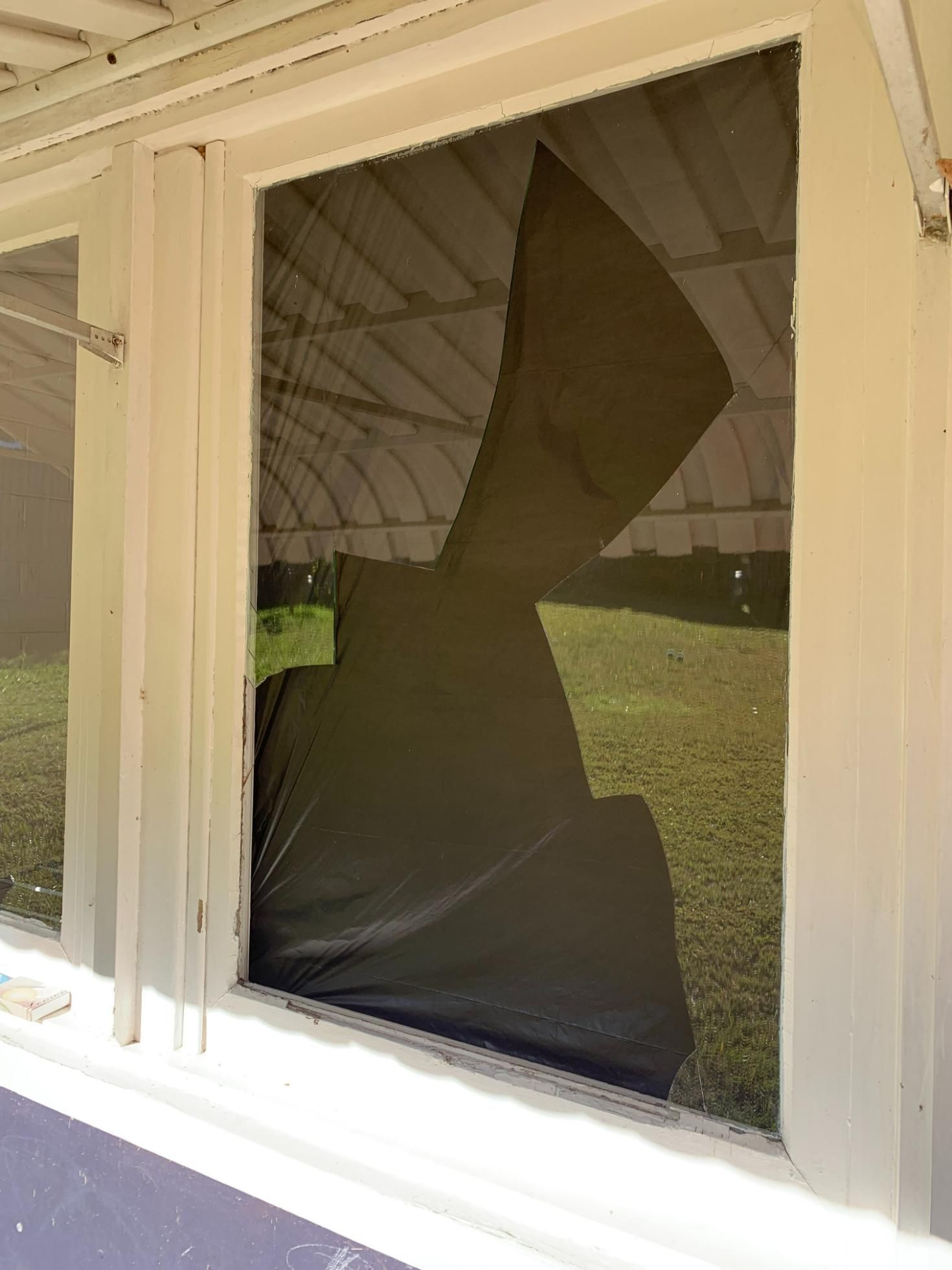 A Window With A Reflection — Central Coast Glass & Glazing In Umina Beach, NSW