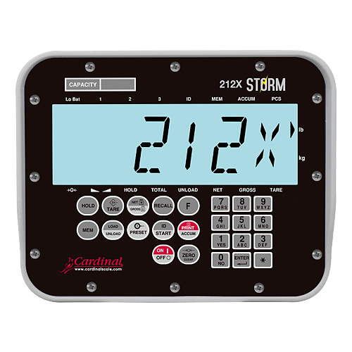 Agricultural Weight Indicators — Cardinal Scale 212X Storm indicators in Crestwood, IL