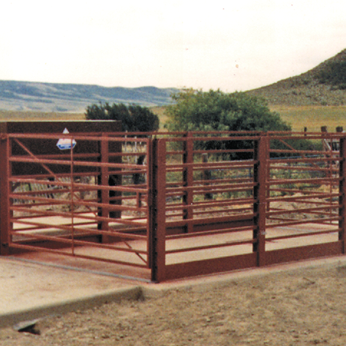 Stationary Group Livestock Scale — LS Electro-Mechanical in Crestwood, IL