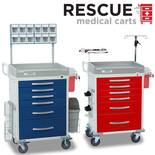 Rescue Medical Carts — Detecto’s Rescue Series Medical Carts In Crestwood, Il