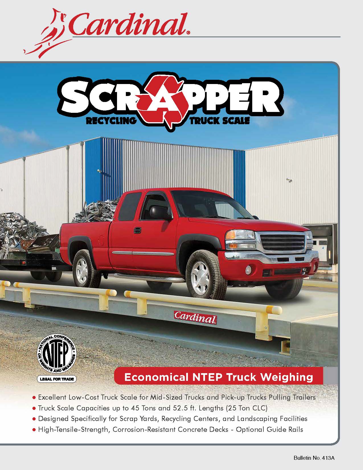 Scale Scope — Truck on a ERP Scale in Crestwood, Il