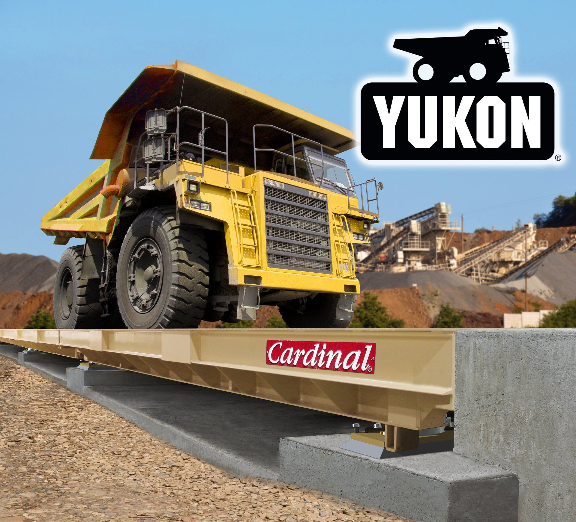 Scale Sale — Yukon Off-Road Concrete Deck Truck Scales in Crestwood, Il