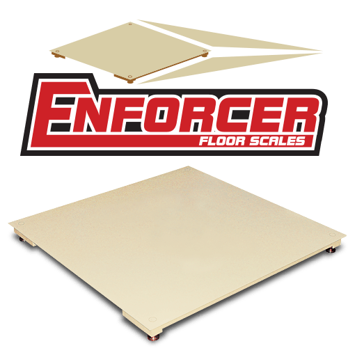 Frameless Floor Scales — Enforcer Frameless Floor Scales with Smooth Decks in Crestwood, Il