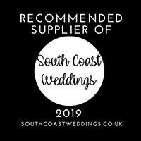 Recommended Supplier of South Coast Weddings 2019