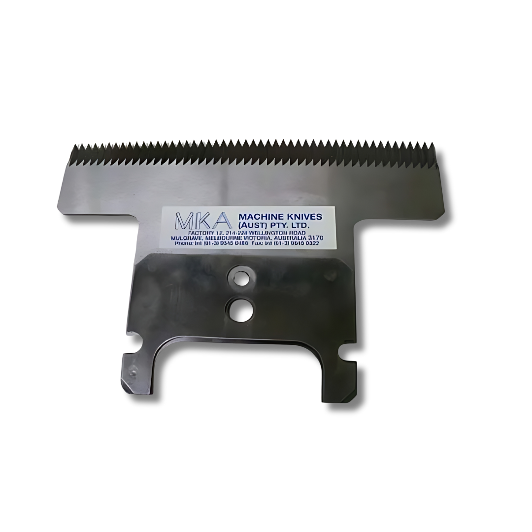 Serrated Blade for cutting packaging