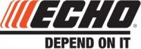 act small engines specialists echo depend on it logo