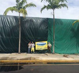 Termite and Pest Control — Men in Front of Establishment in Hialeah, FL Termite and Pest Control — Men in Front of Establishment in Hialeah, FL