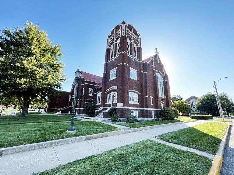 street view of St. John's Lutheran Church in Salina, Kansas