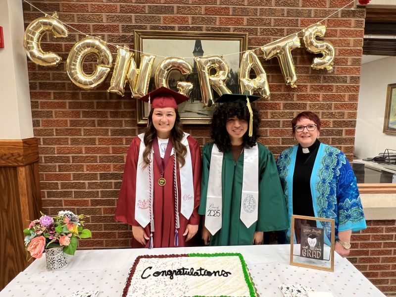 2025 Graduates at St. John's Lutheran Church