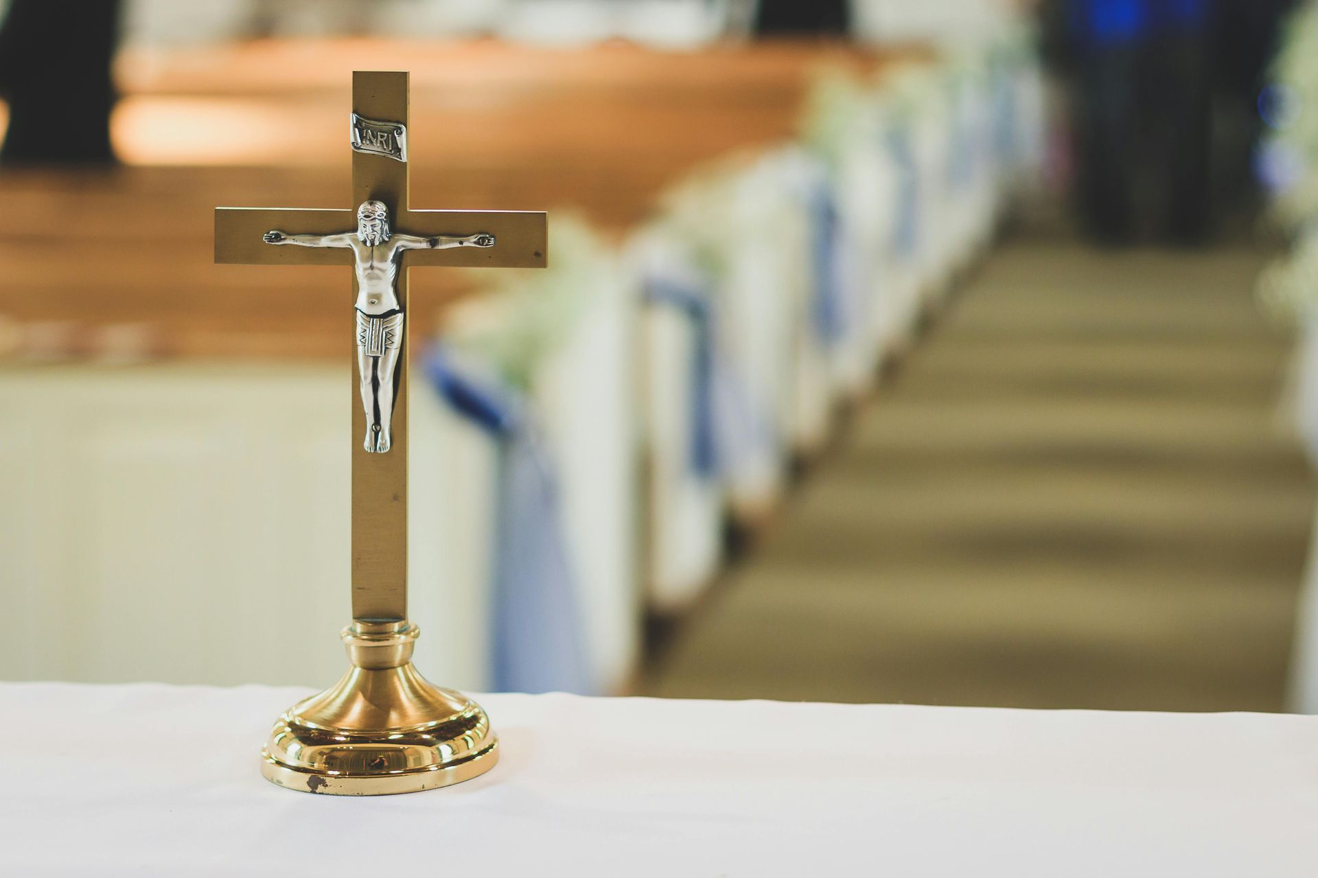 ash wednesday service at St. John's Lutheran Church