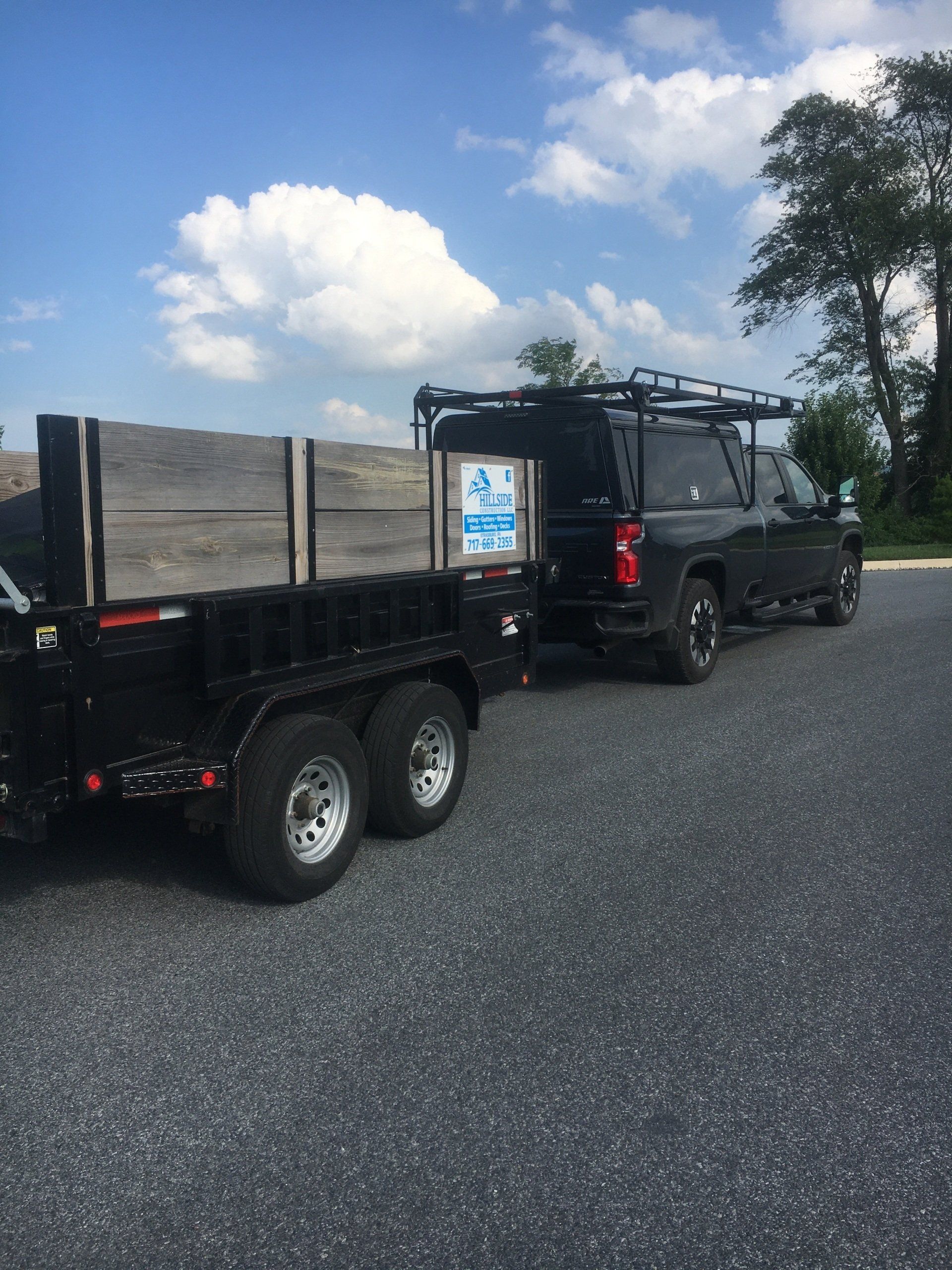 Truck on the Road — Strasburg, PA — Hillside Construction LLC