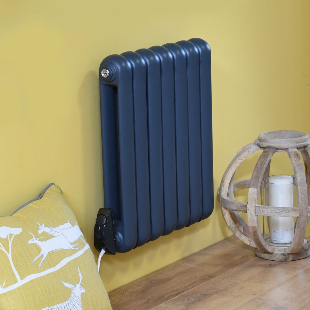 Pod electric feature radiator in anthracite