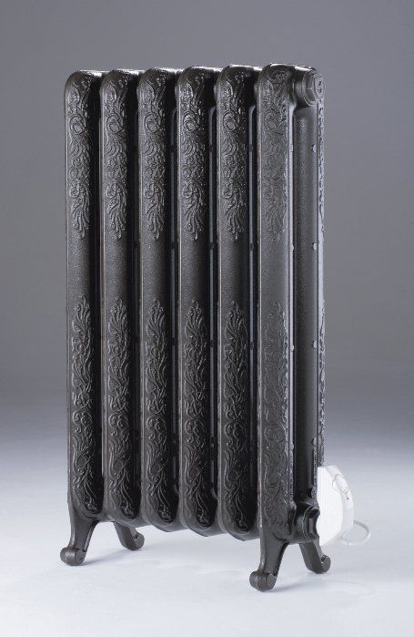 Burlington ornate electric cast iron radiator