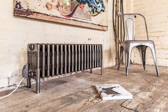 Core lacquered steel electric radiator 6 column